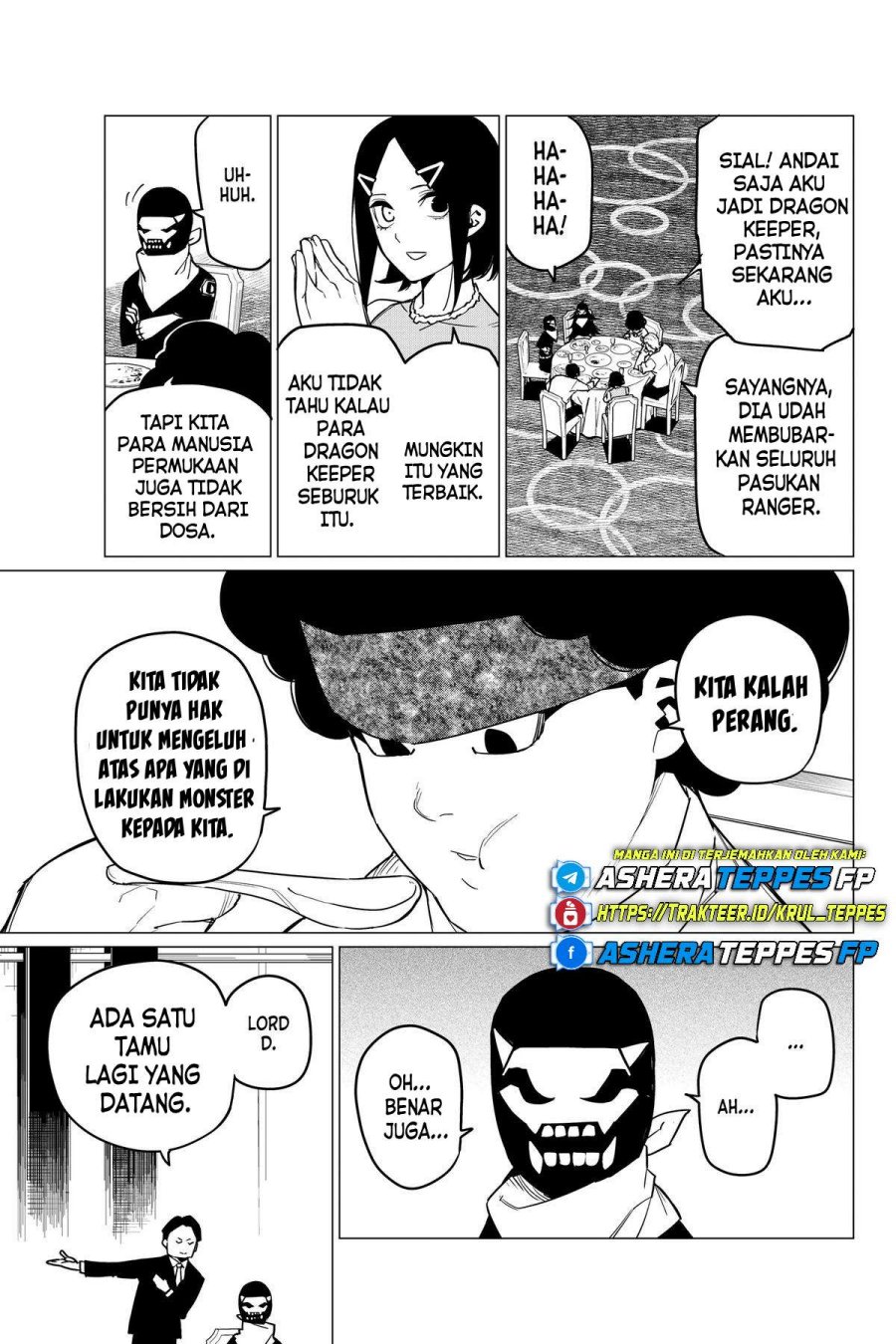 Ranger Reject (Sentai Daishikkaku) Chapter 43 Bahasa Indonesia