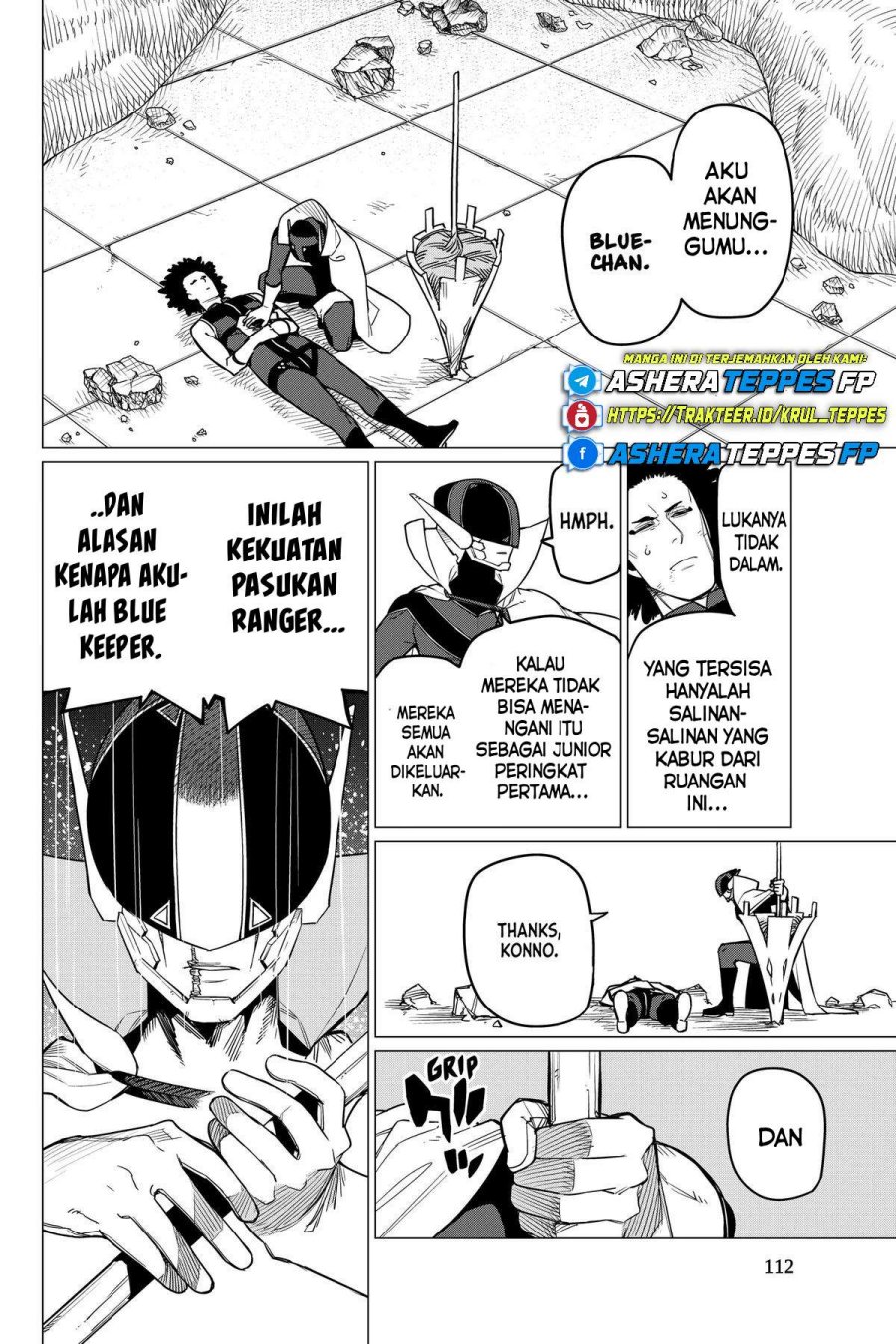 Ranger Reject (Sentai Daishikkaku) Chapter 48 Bahasa Indonesia