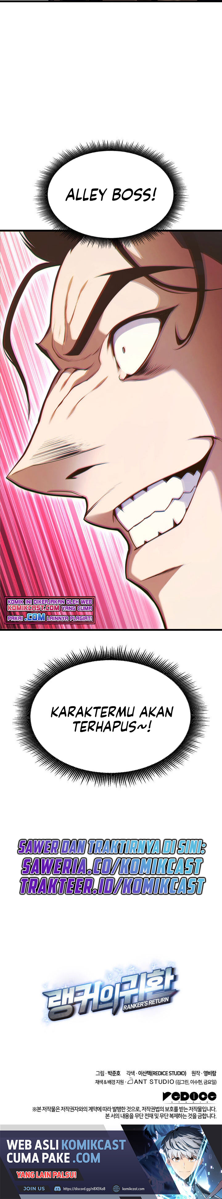 Ranker’s Return (Remake) Chapter 43 Bahasa Indonesia