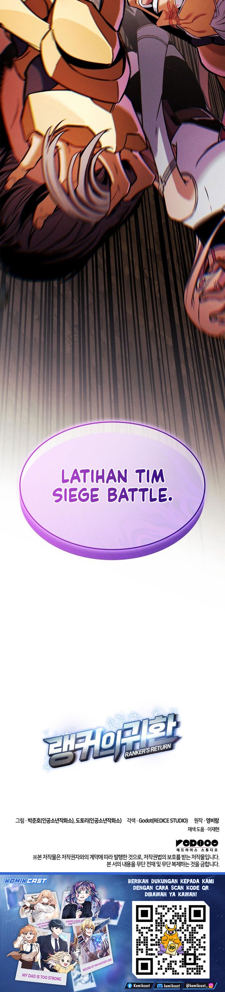 Ranker’s Return (Remake) Chapter 219 Bahasa Indonesia