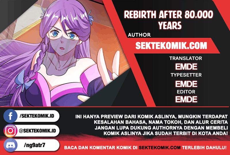 Rebirth After 80.000 Years Passed chapter 208