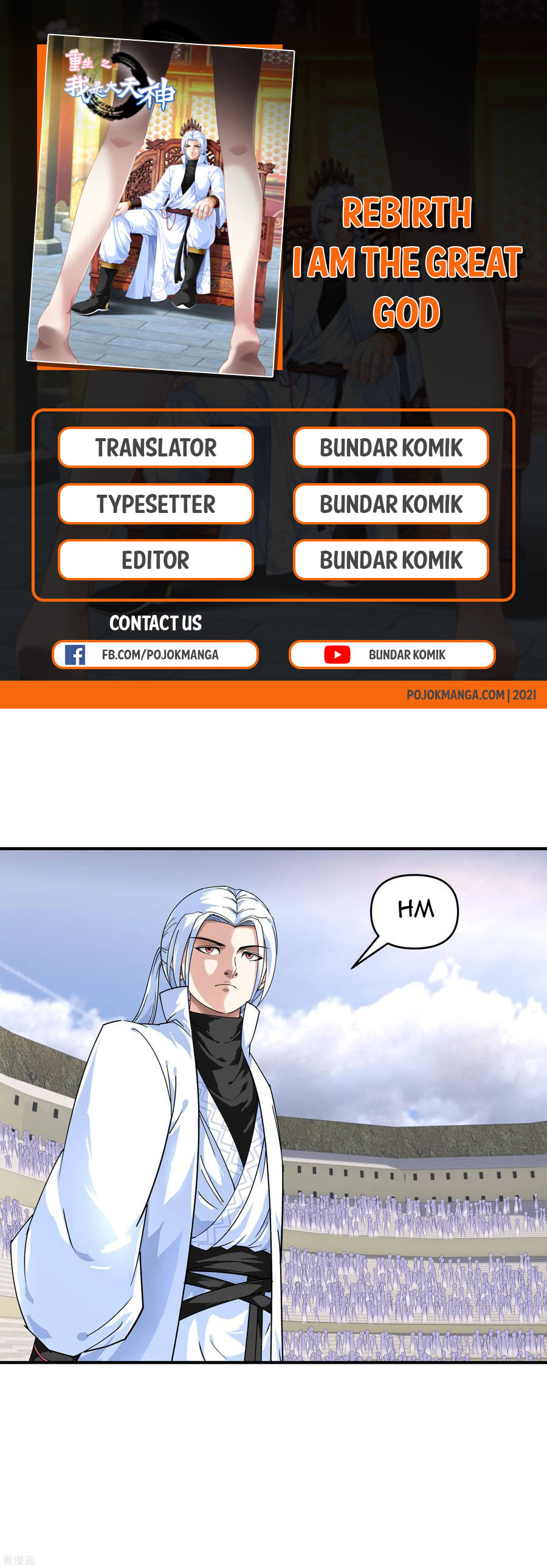 Rebirth I Am The Great God Chapter 67 Bahasa Indonesia