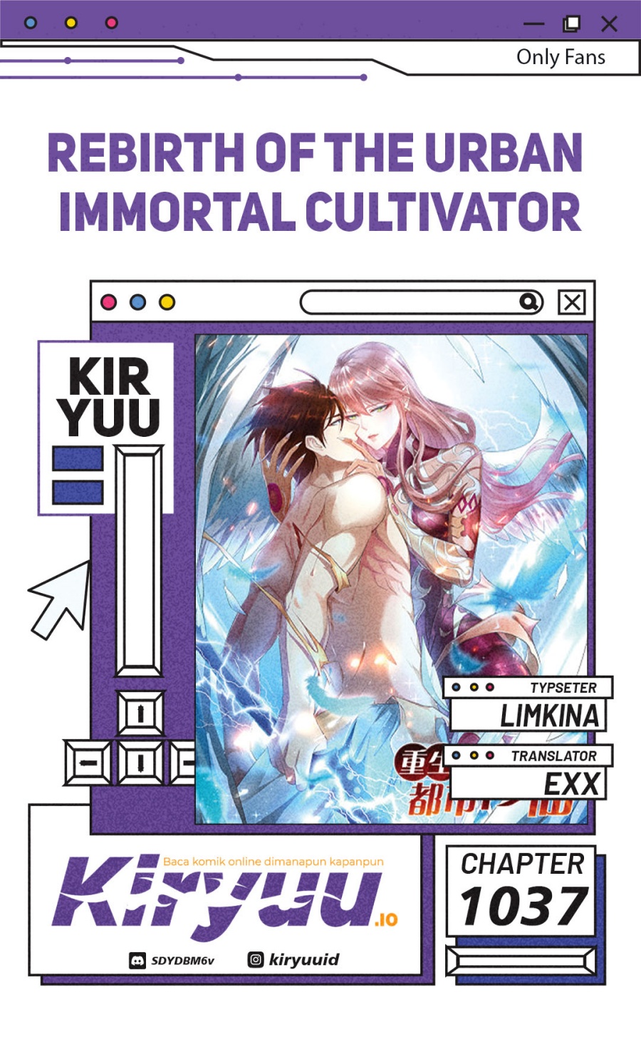 Rebirth Of The Urban Immortal Cultivator chapter 1037