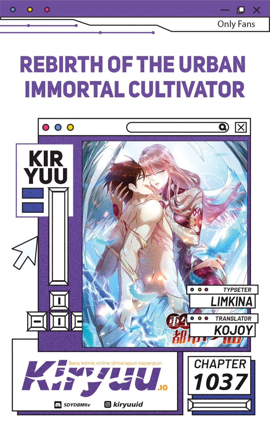 Rebirth Of The Urban Immortal Cultivator Chapter 1038 Bahasa Indonesia