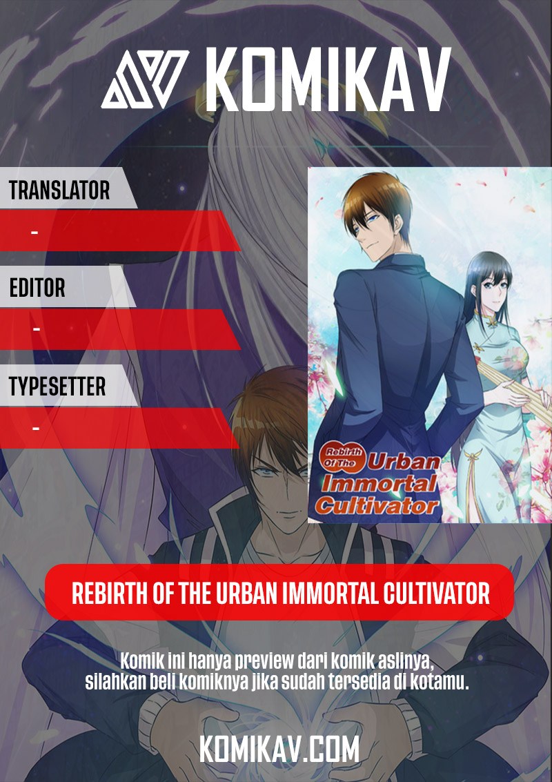Rebirth Of The Urban Immortal Cultivator chapter 112