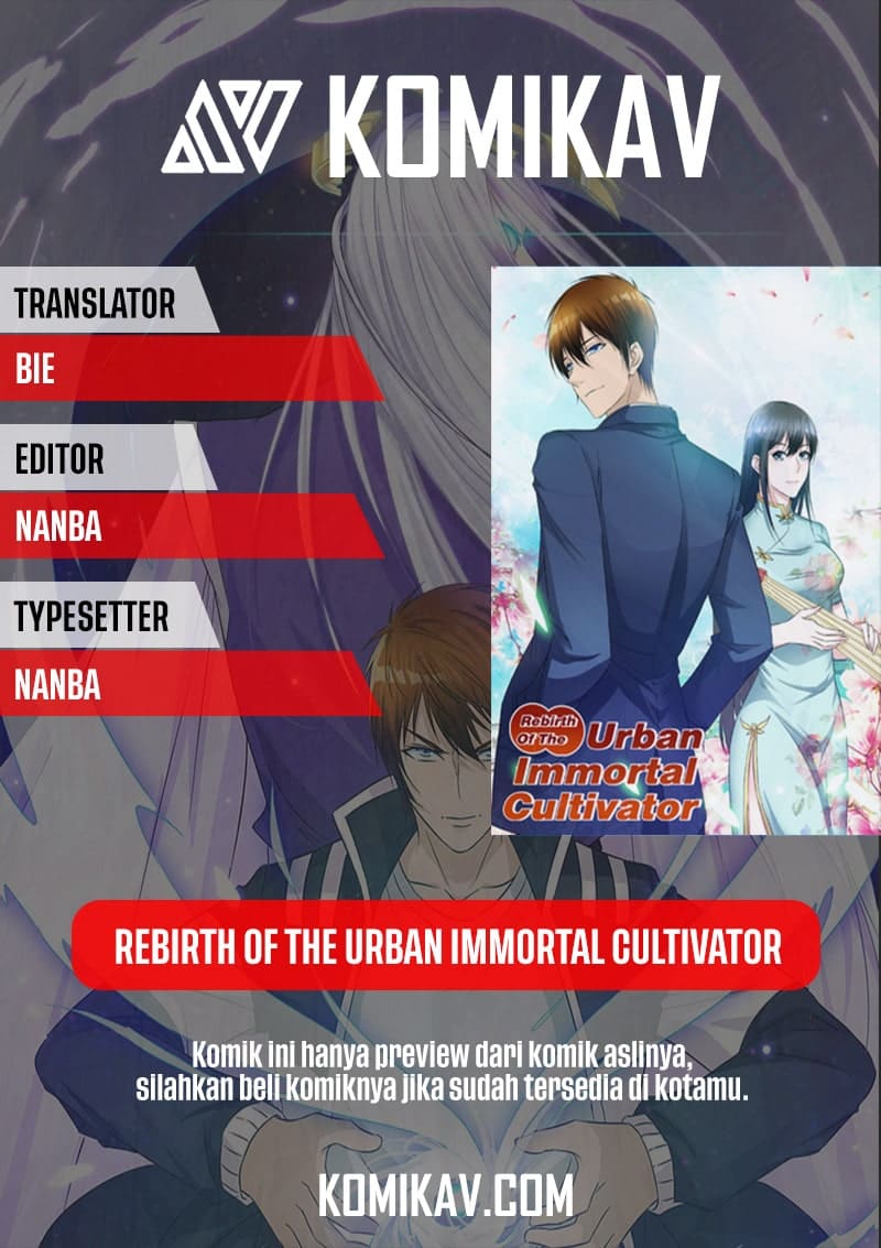 Rebirth Of The Urban Immortal Cultivator Chapter 354 Bahasa Indonesia