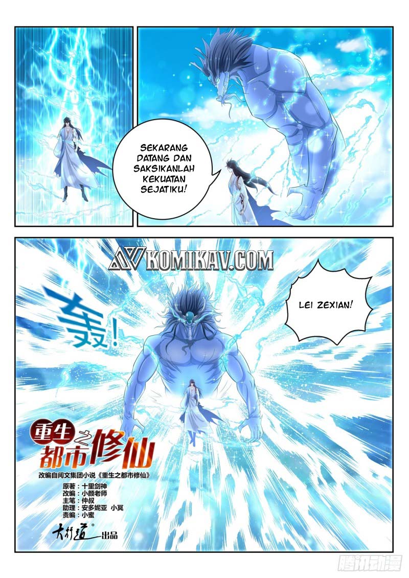 Rebirth Of The Urban Immortal Cultivator Bahasa Indonesia - Chapter Chapter 391