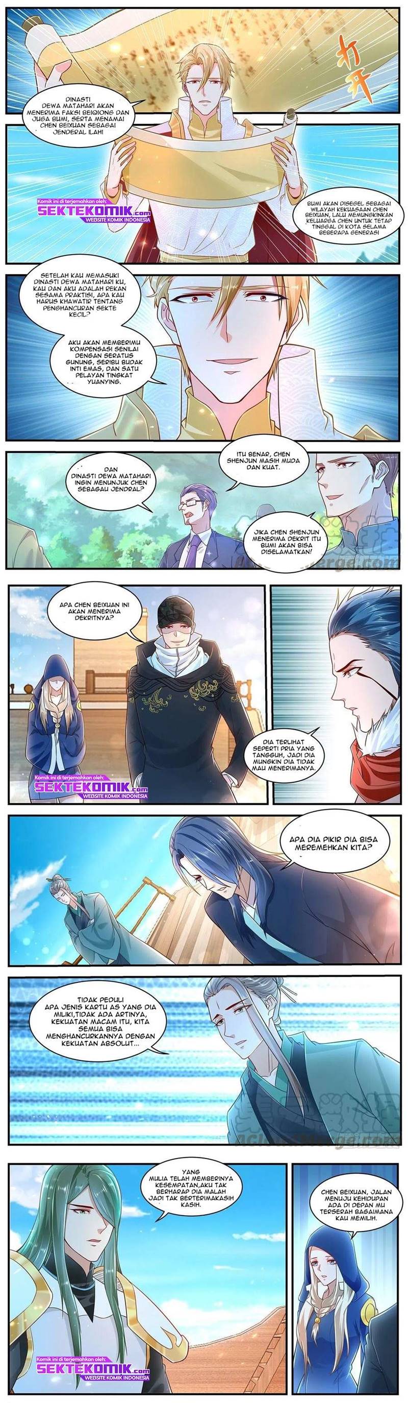 Rebirth Of The Urban Immortal Cultivator Chapter 606 Bahasa Indonesia