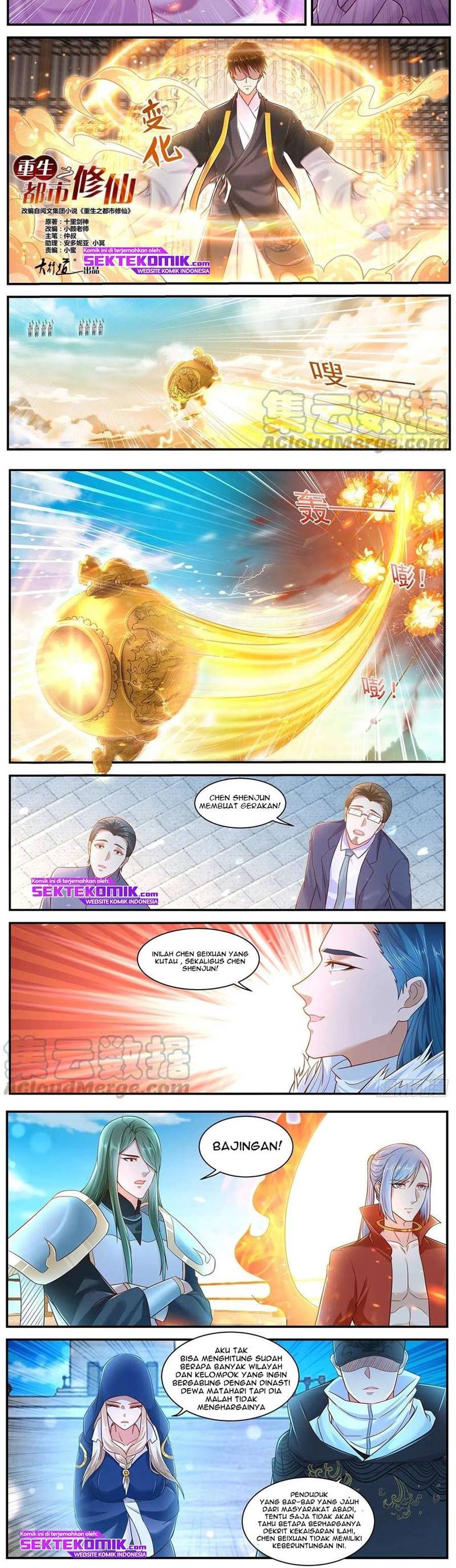 Rebirth Of The Urban Immortal Cultivator Chapter 606 Bahasa Indonesia