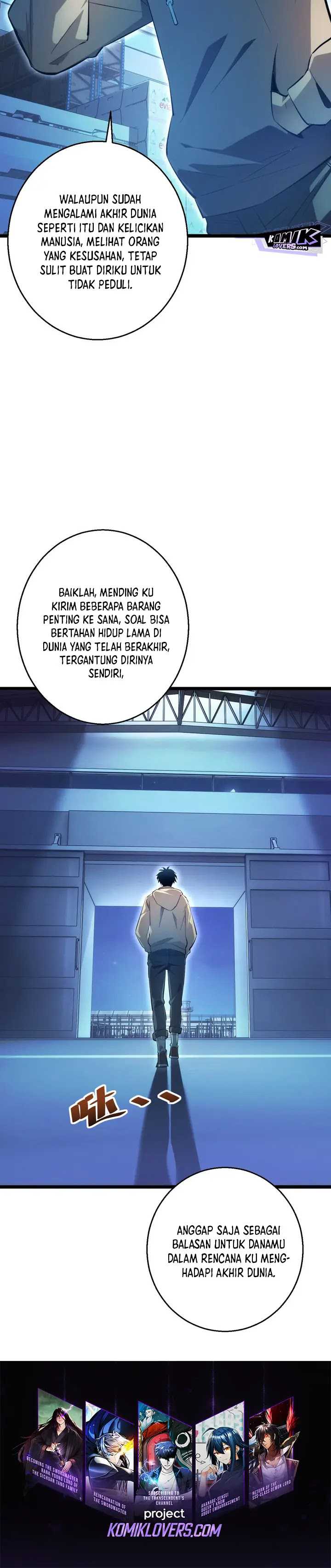 Rebirth in the Apocalypse: I Reach the Top by Opening Boxes Chapter 05 Bahasa Indonesia