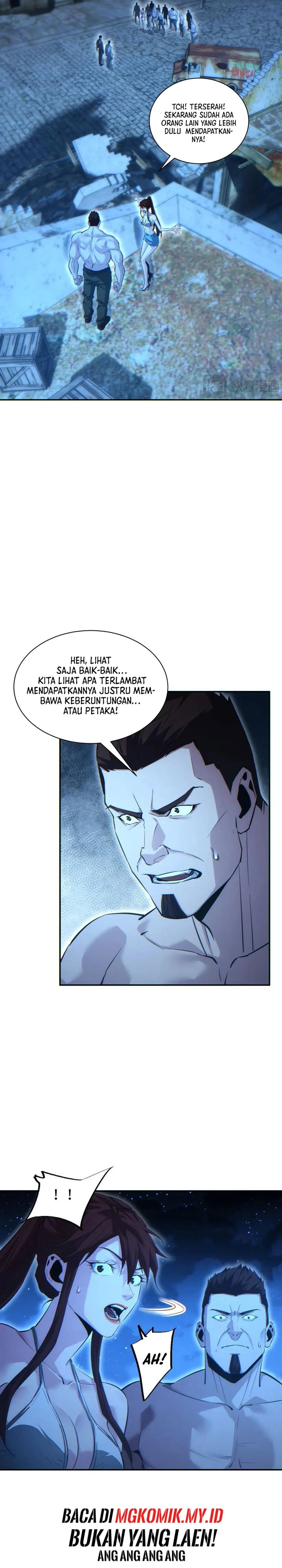 Rebirth in the Apocalypse: I Reach the Top by Opening Boxes Chapter 56 Bahasa Indonesia