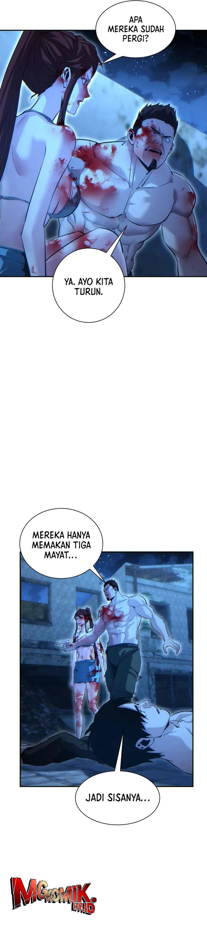 Rebirth in the Apocalypse: I Reach the Top by Opening Boxes Chapter 56 Bahasa Indonesia
