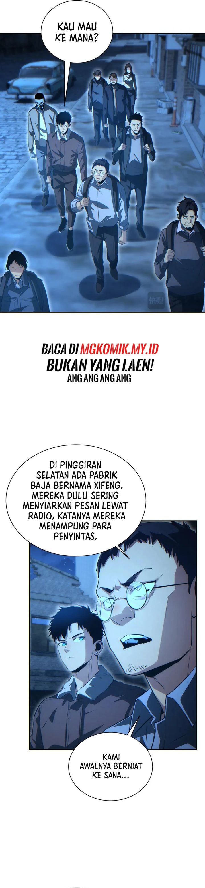 Rebirth in the Apocalypse: I Reach the Top by Opening Boxes Chapter 56 Bahasa Indonesia