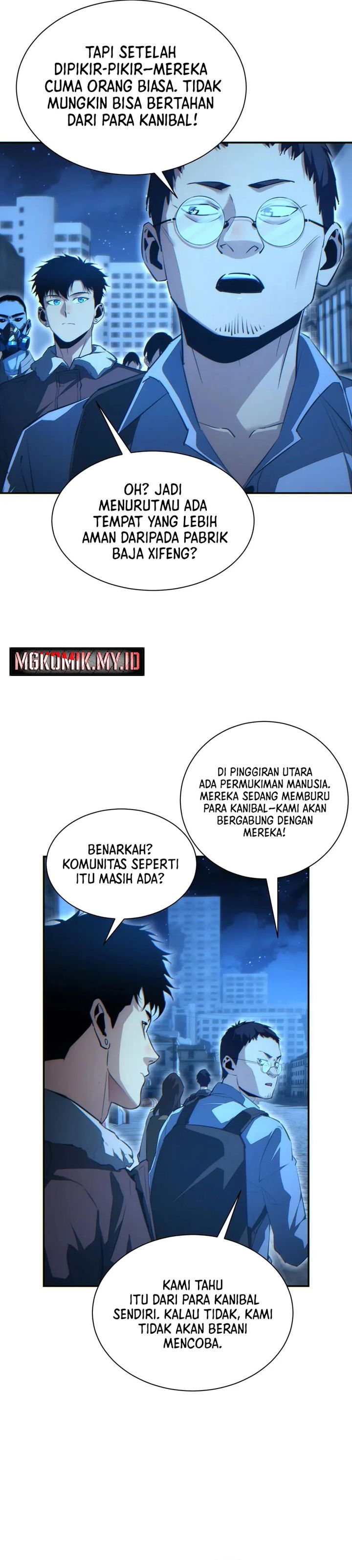 Rebirth in the Apocalypse: I Reach the Top by Opening Boxes Chapter 56 Bahasa Indonesia