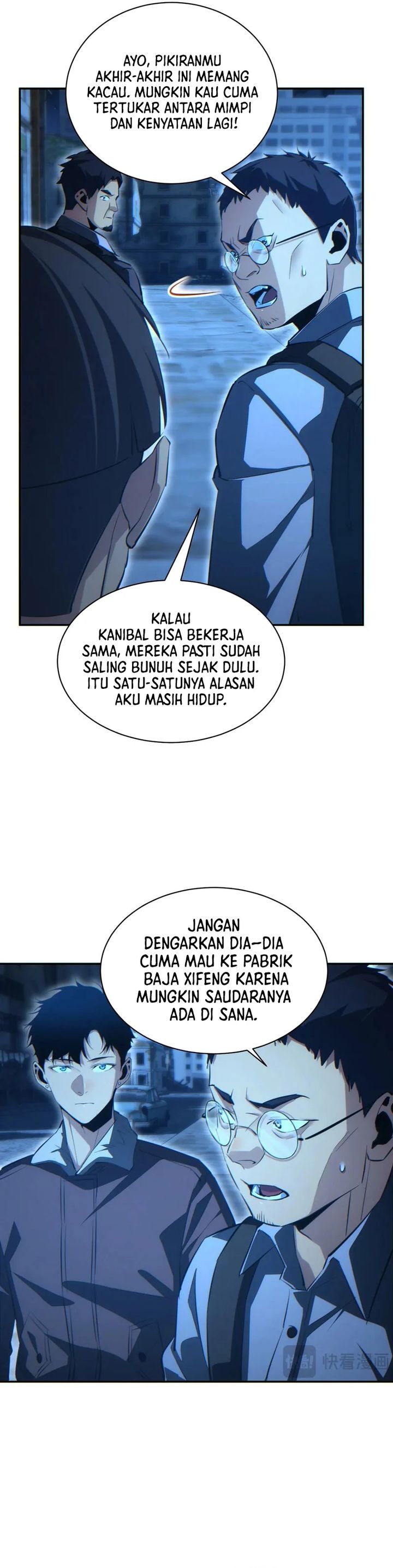 Rebirth in the Apocalypse: I Reach the Top by Opening Boxes Chapter 56 Bahasa Indonesia