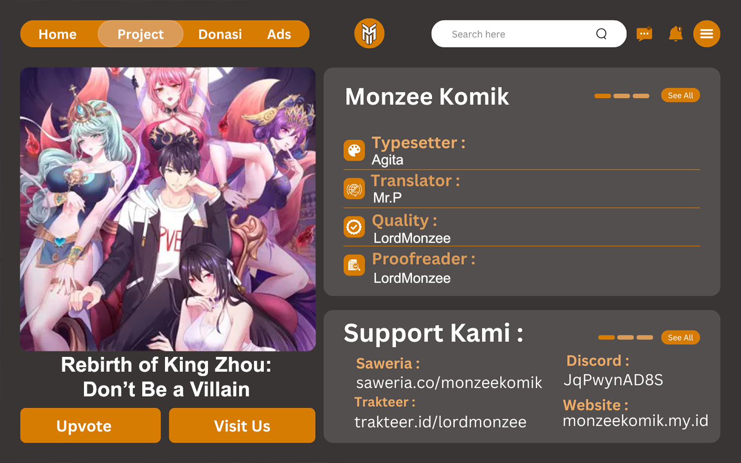 Rebirth of King Zhou: Don’t Be a Villain Chapter 41 Bahasa Indonesia