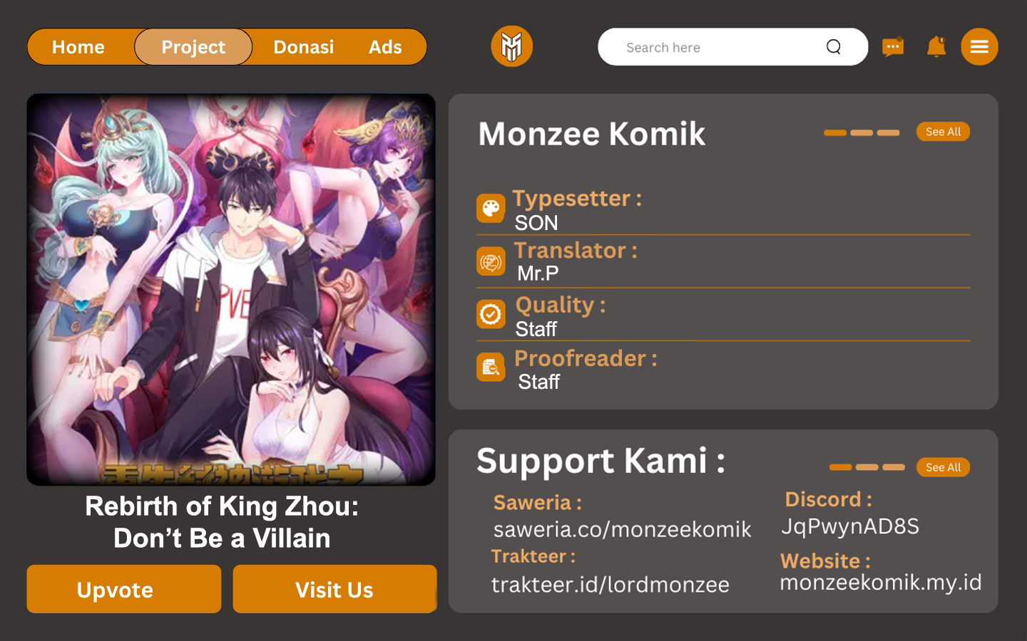 Rebirth of King Zhou: Don’t Be a Villain Chapter 45 Bahasa Indonesia