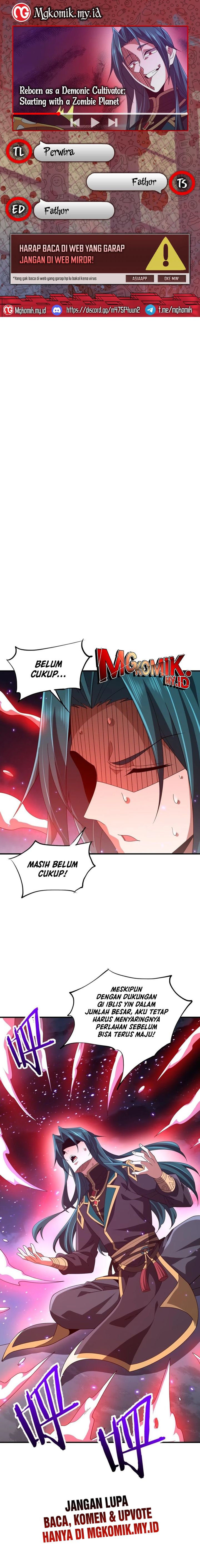 Rebirth of a Dark Mage: Unveiling a Zombie Planet from the Start Chapter 27 Bahasa Indonesia