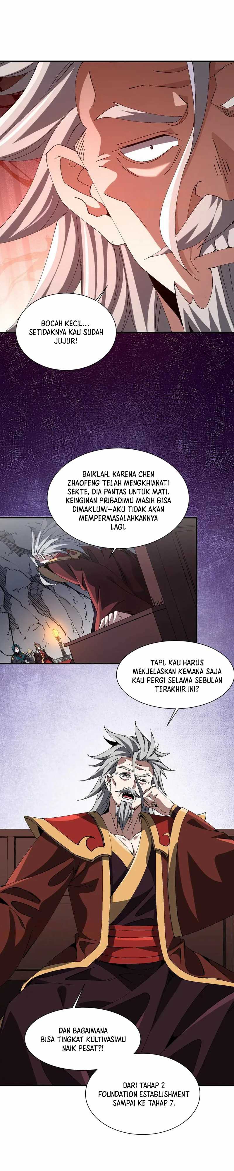 Rebirth of a Dark Mage: Unveiling a Zombie Planet from the Start Chapter 33 Bahasa Indonesia