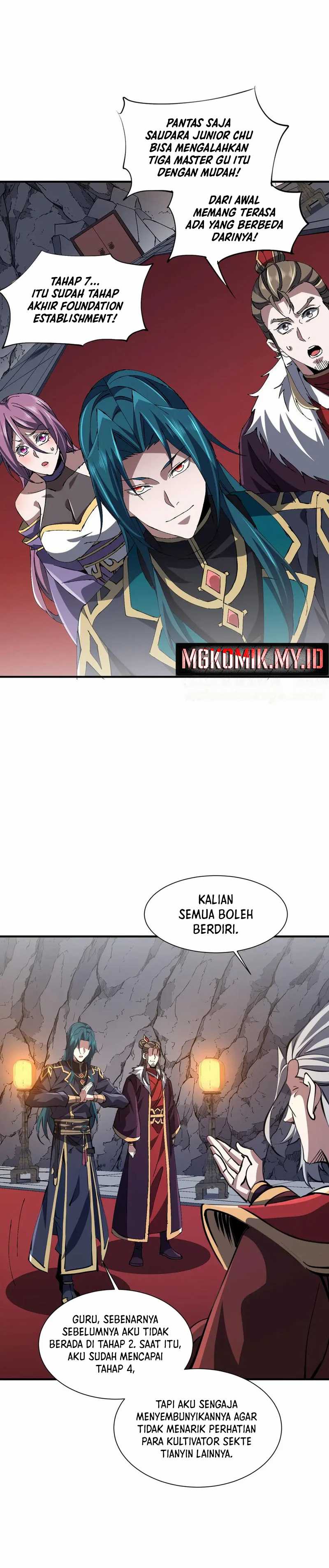 Rebirth of a Dark Mage: Unveiling a Zombie Planet from the Start Chapter 33 Bahasa Indonesia