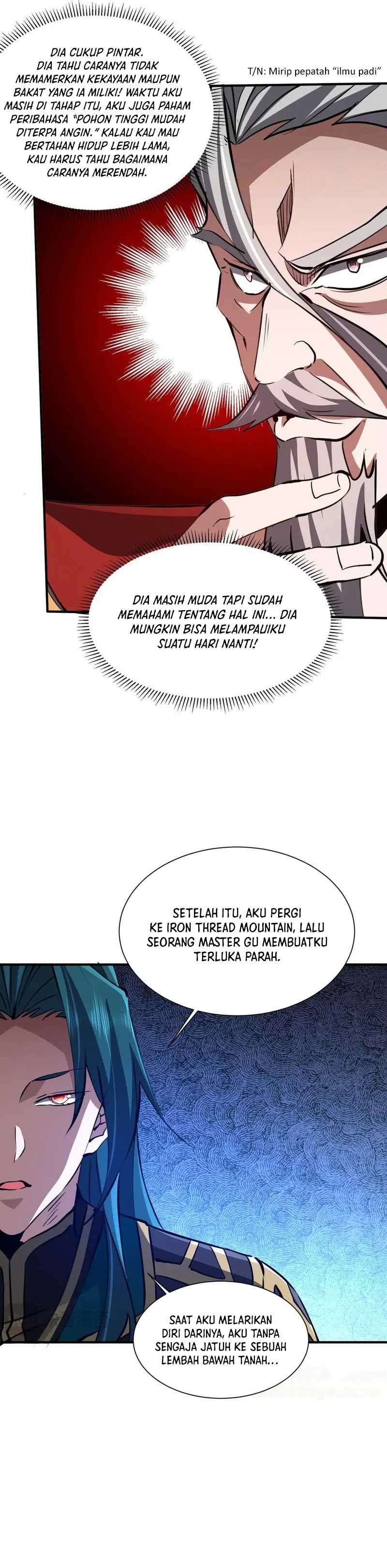 Rebirth of a Dark Mage: Unveiling a Zombie Planet from the Start Chapter 33 Bahasa Indonesia