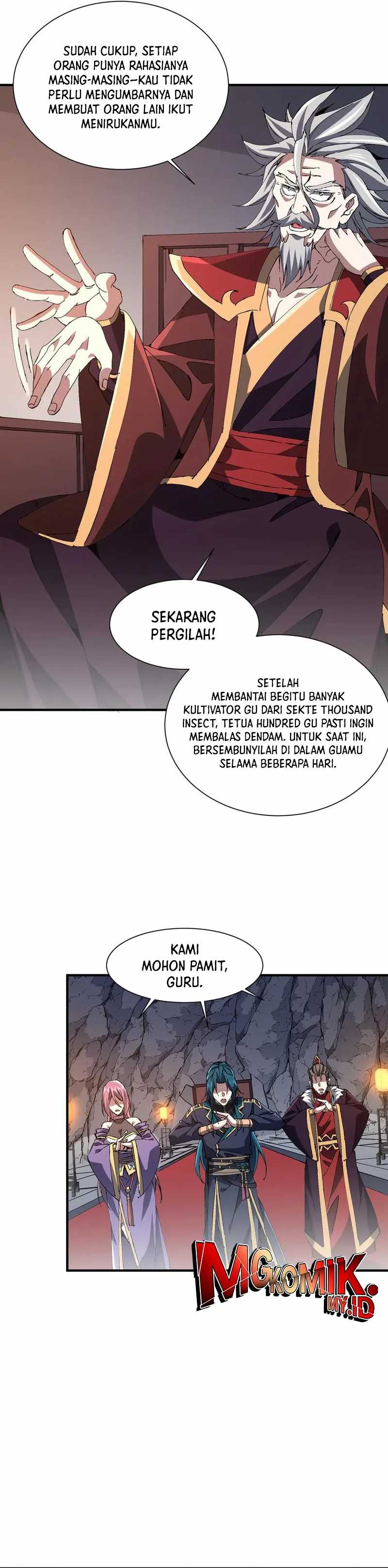 Rebirth of a Dark Mage: Unveiling a Zombie Planet from the Start Chapter 33 Bahasa Indonesia