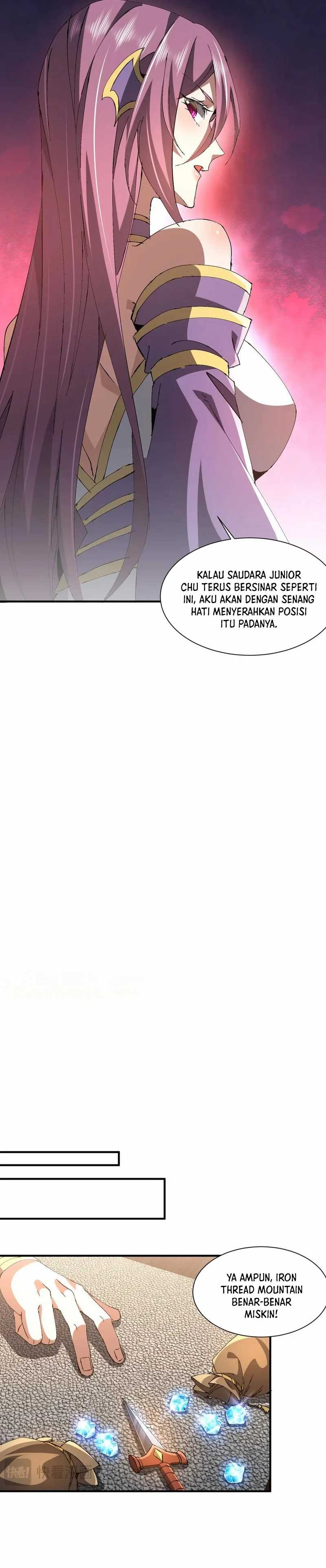 Rebirth of a Dark Mage: Unveiling a Zombie Planet from the Start Chapter 33 Bahasa Indonesia