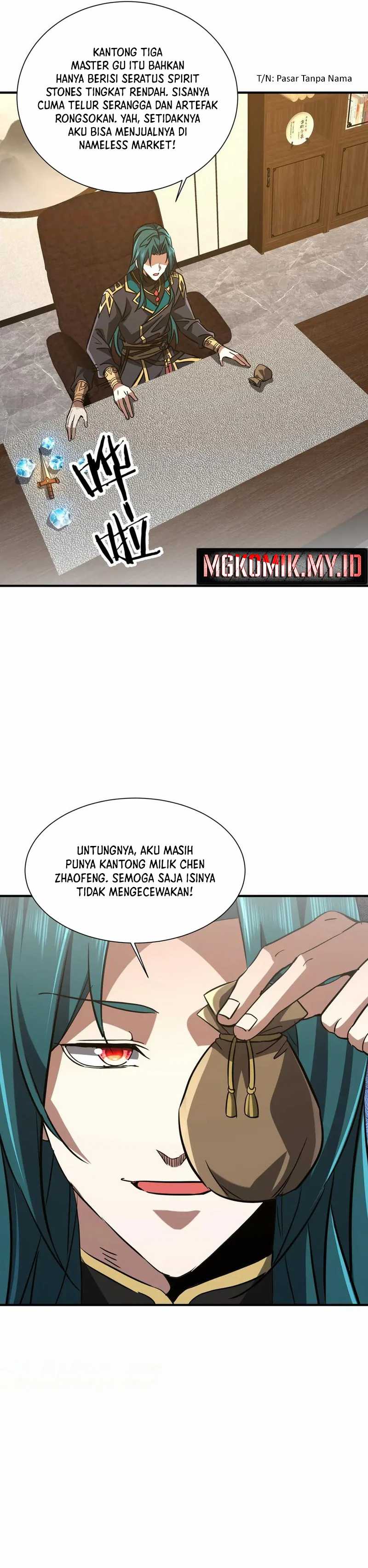 Rebirth of a Dark Mage: Unveiling a Zombie Planet from the Start Chapter 33 Bahasa Indonesia