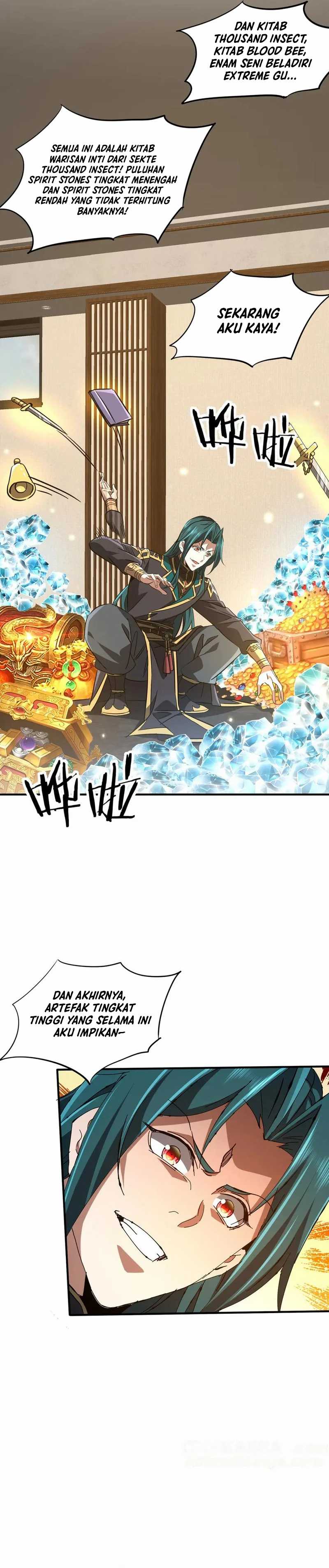 Rebirth of a Dark Mage: Unveiling a Zombie Planet from the Start Chapter 33 Bahasa Indonesia