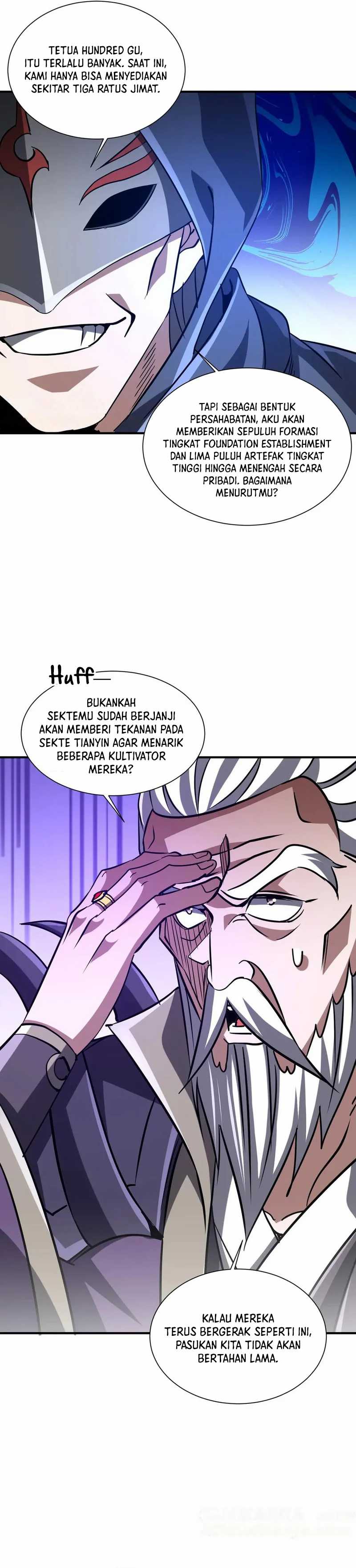 Rebirth of a Dark Mage: Unveiling a Zombie Planet from the Start Chapter 33 Bahasa Indonesia