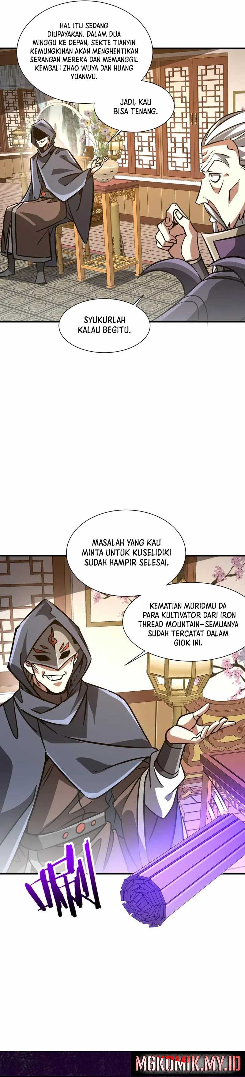 Rebirth of a Dark Mage: Unveiling a Zombie Planet from the Start Chapter 33 Bahasa Indonesia