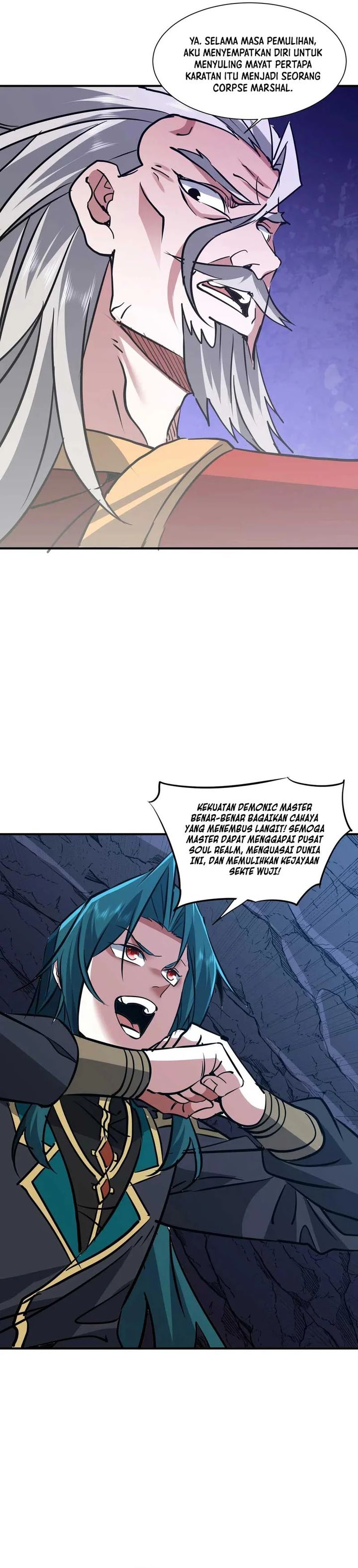 Rebirth of a Dark Mage: Unveiling a Zombie Planet from the Start Chapter 41 Bahasa Indonesia