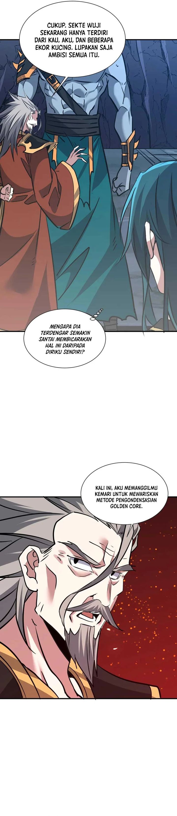 Rebirth of a Dark Mage: Unveiling a Zombie Planet from the Start Chapter 41 Bahasa Indonesia