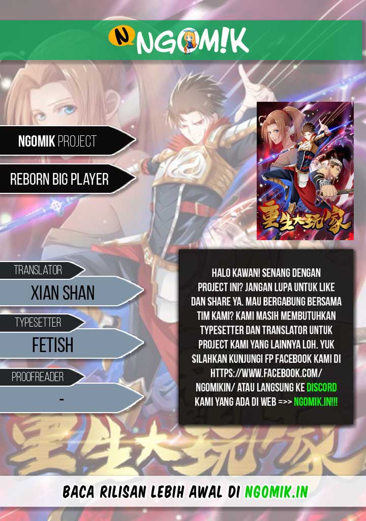 Reborn Big Player Chapter 34 Bahasa Indonesia