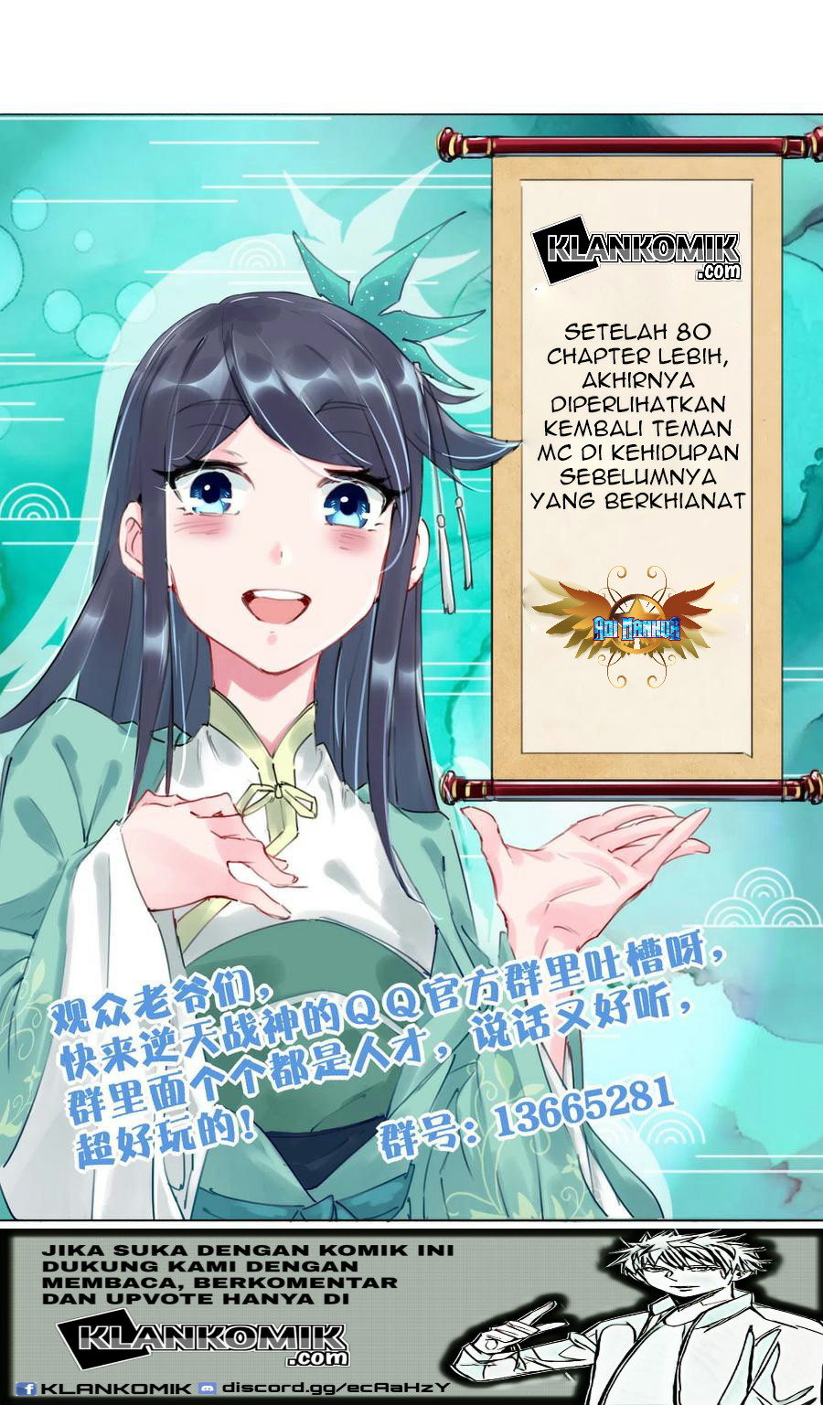 Reborn of War God Chapter 82 Bahasa Indonesia