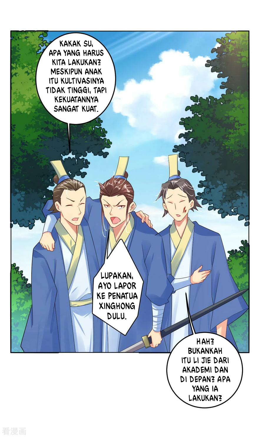 Reborn of War God Chapter 107 Bahasa Indonesia