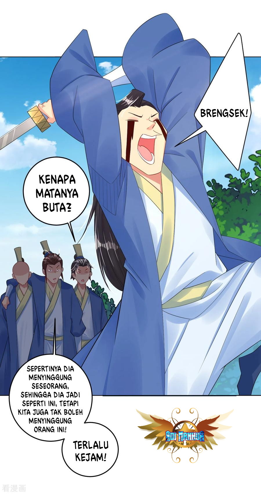 Reborn of War God Chapter 107 Bahasa Indonesia