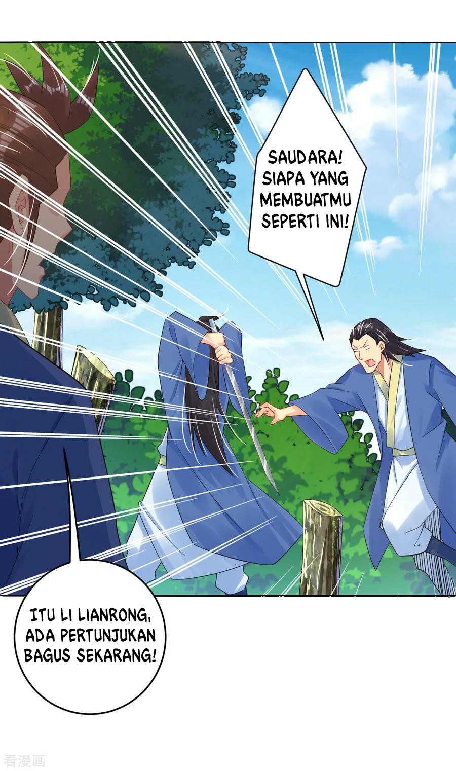 Reborn of War God Chapter 107 Bahasa Indonesia