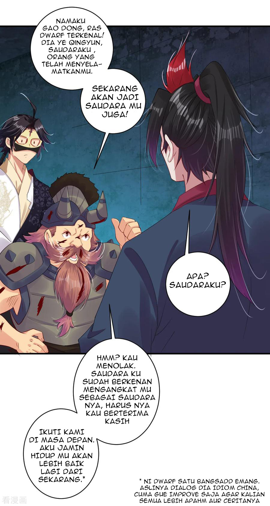 Reborn of War God Chapter 135 Bahasa Indonesia