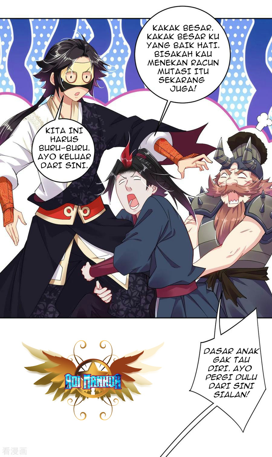 Reborn of War God Chapter 135 Bahasa Indonesia