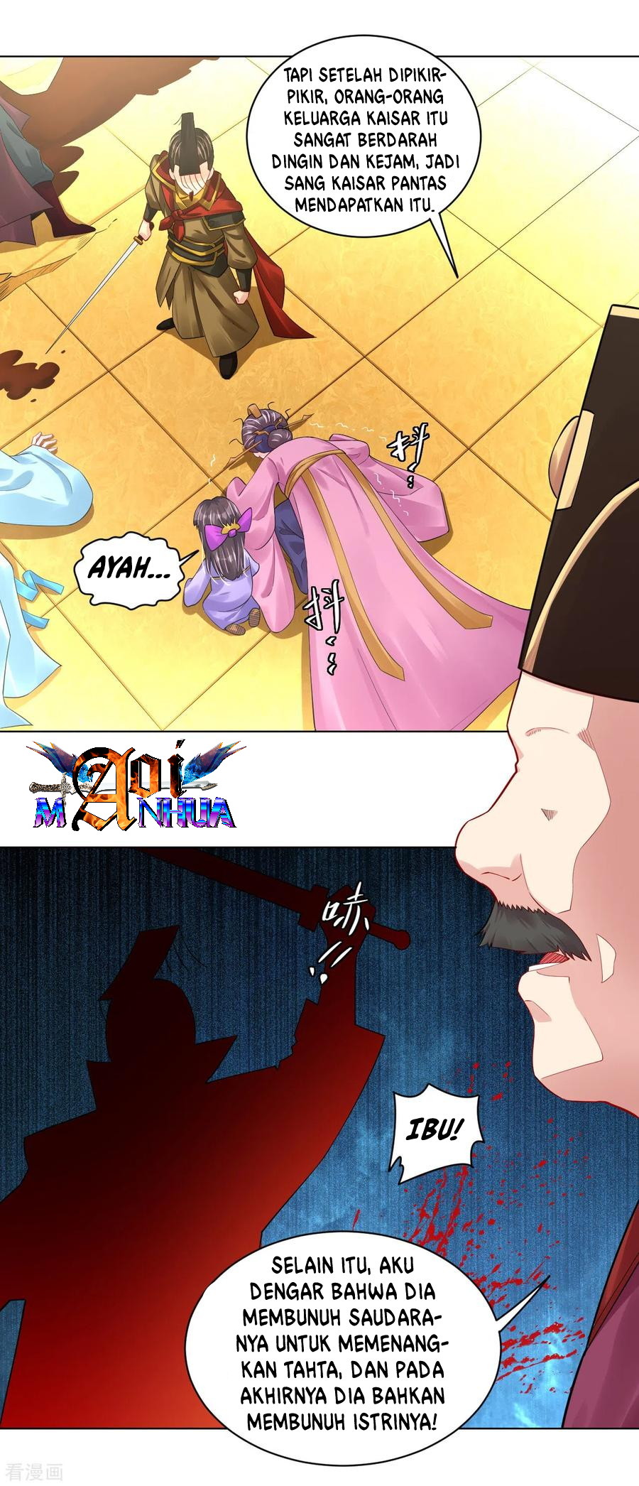 Reborn of War God Chapter 202 Bahasa Indonesia