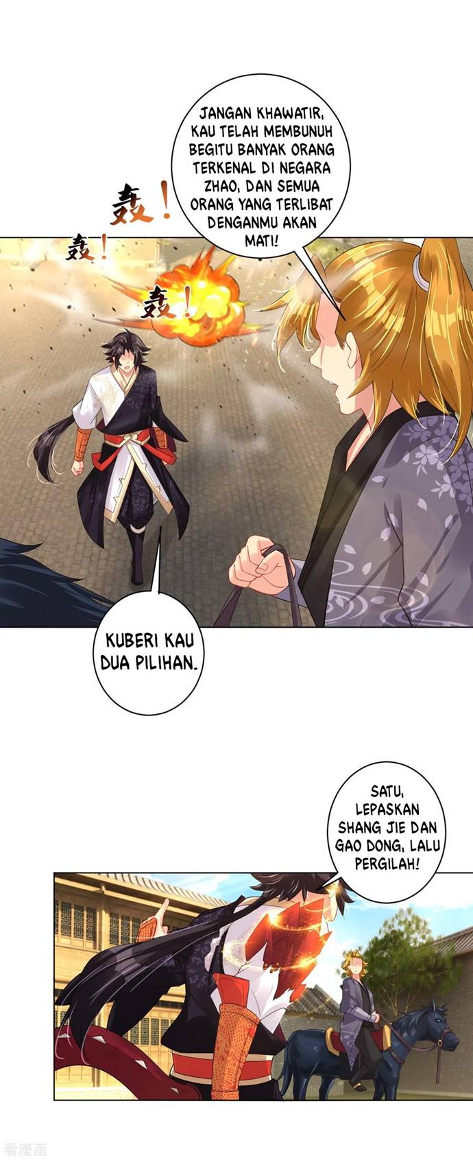 Reborn of War God Chapter 207 Bahasa Indonesia