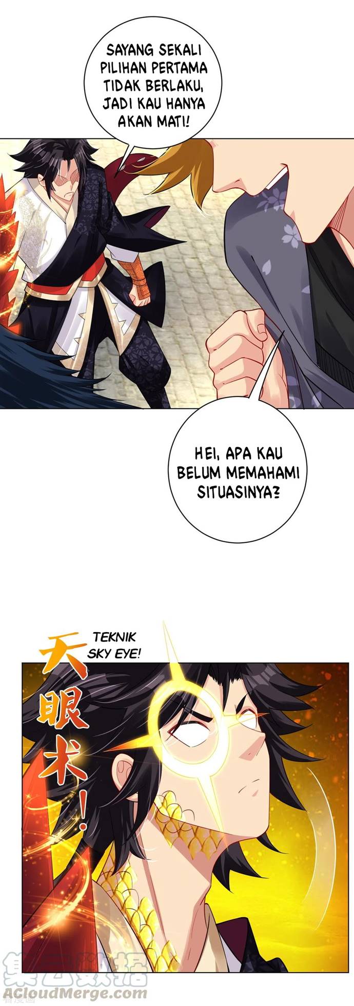 Reborn of War God Chapter 207 Bahasa Indonesia