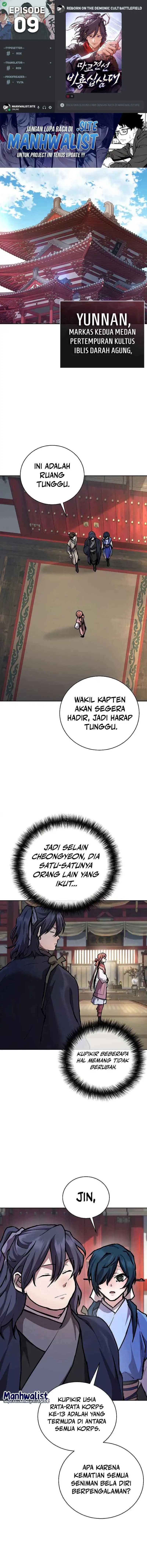 Reborn on the Demonic Cult Battlefield Chapter 09 Bahasa Indonesia