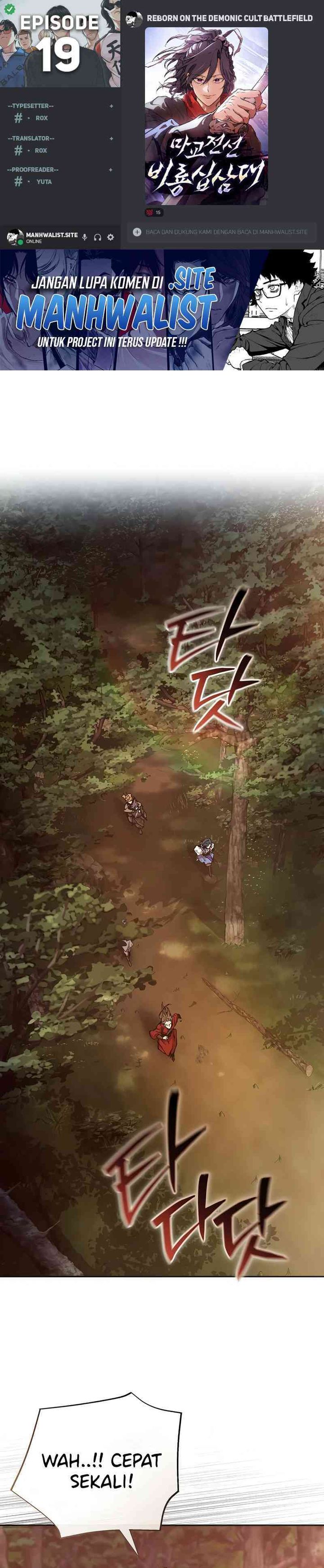 Reborn on the Demonic Cult Battlefield chapter 19