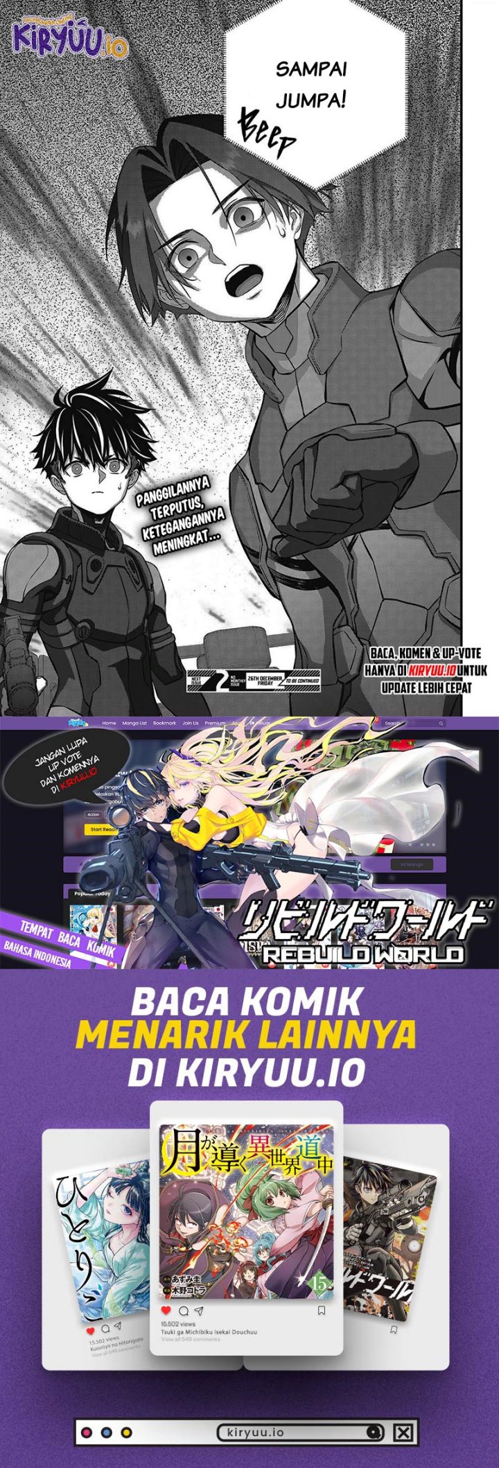 Rebuild World Chapter 77 Bahasa Indonesia