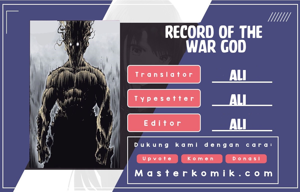 Record of the War God Chapter 105 Bahasa Indonesia