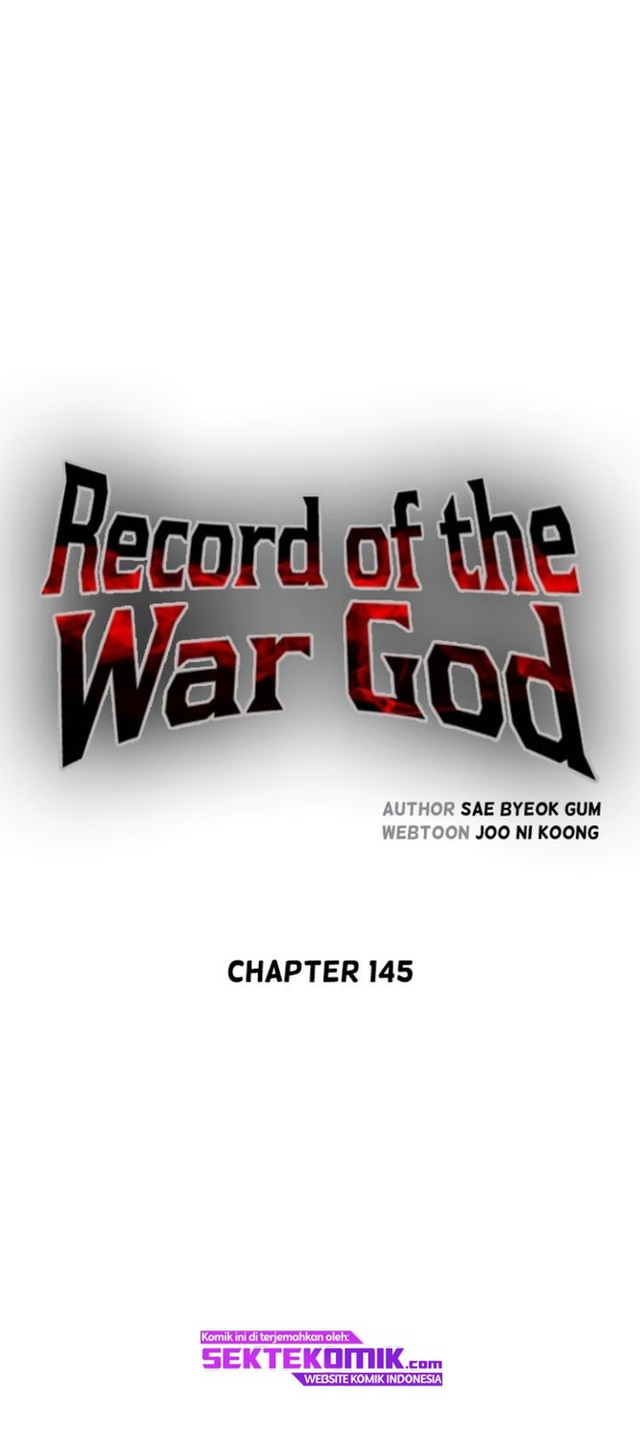 Record of the War God chapter 145