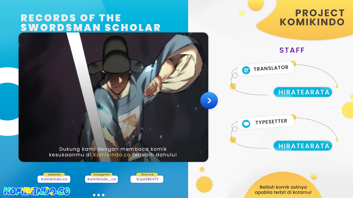 Records of The Swordsman Scholar Chapter 11 Bahasa Indonesia