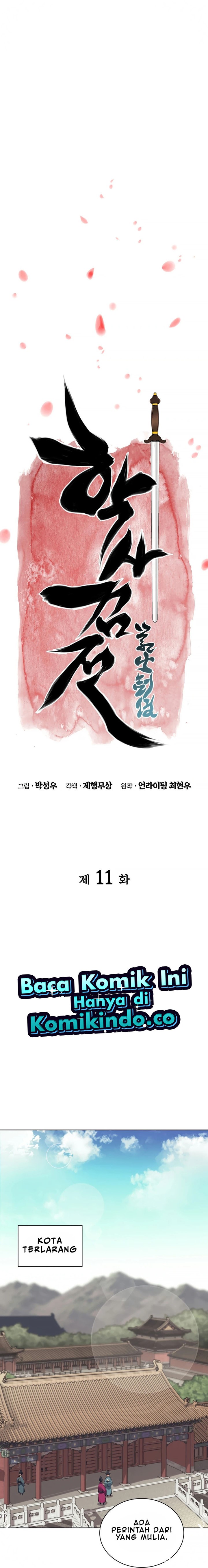 Records of The Swordsman Scholar Chapter 11 Bahasa Indonesia